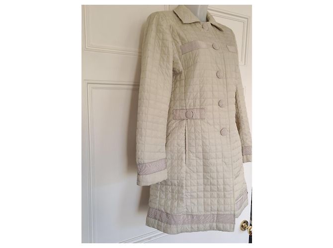 Casaco acolchoado Weekend Max Mara Bege Polyester - vista 5