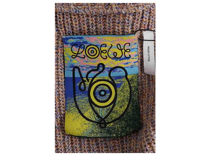 Loewe Multicolor Cotton Sweater - view 4