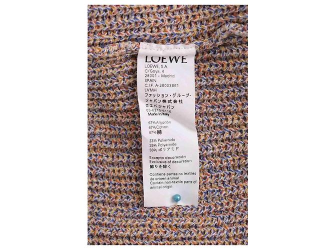 Loewe Multicolor Cotton Sweater - view 5