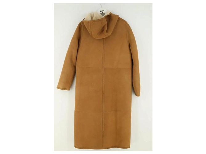 Dior Beige Deerskin Suede Coat - view 3
