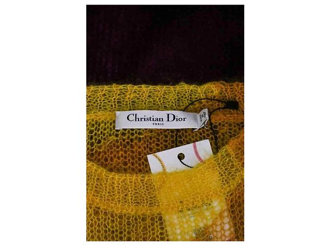 Dior mehrfarbiger Wollpullover - Ansicht 5