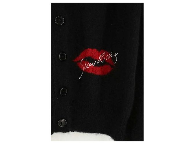 Autre Marque Saint Laurent Schwarzer Wollpullover XS - Ansicht 3