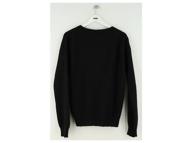 Autre Marque Saint Laurent Schwarzer Wollpullover XS - Ansicht 4