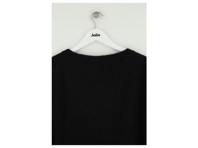 Autre Marque Saint Laurent Schwarzer Wollpullover XS - Ansicht 5