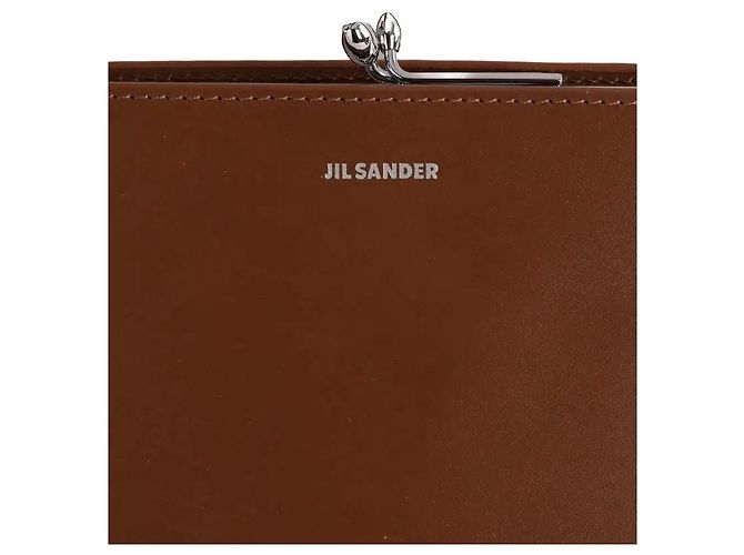Jil Sander Sac porté épaule Goji Medium camel - vue 2