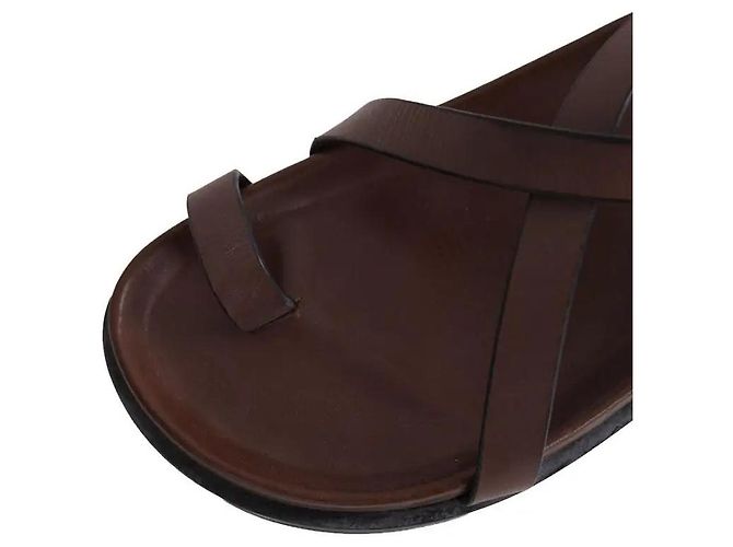 Autre Marque Sandali A.EMERY in pelle marrone - vista 5
