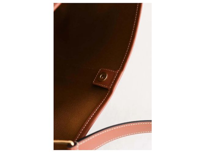 Céline Borsa a tracolla SAC SEAU beige - vista 6