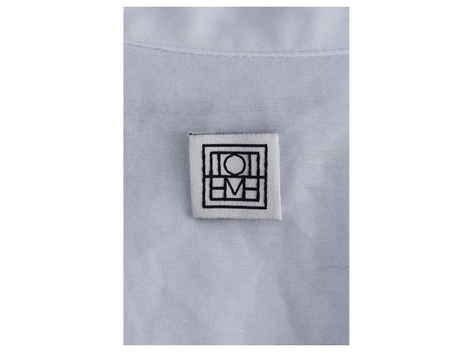 Totême Hemd aus blauer Baumwolle - Ansicht 5