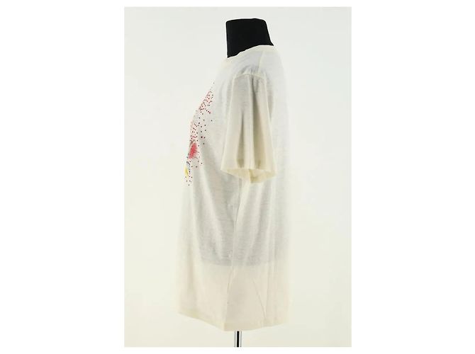 Dior T-Shirt ecru aus Baumwolle - Ansicht 3