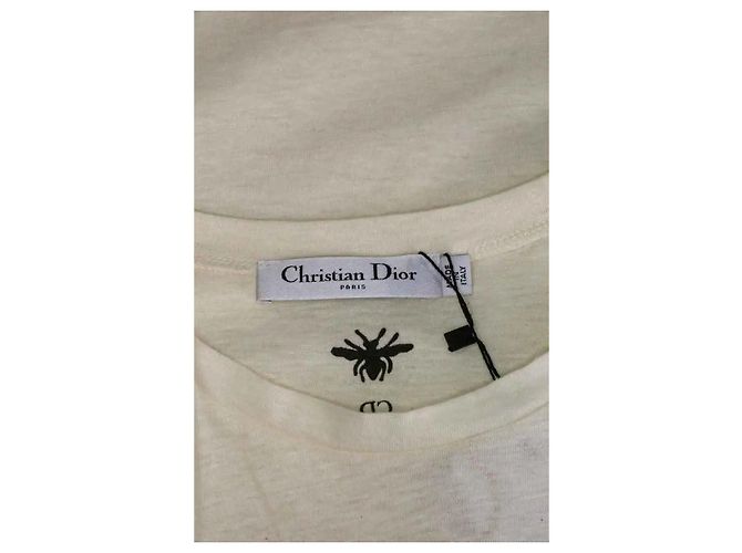 Dior T-Shirt ecru aus Baumwolle - Ansicht 5