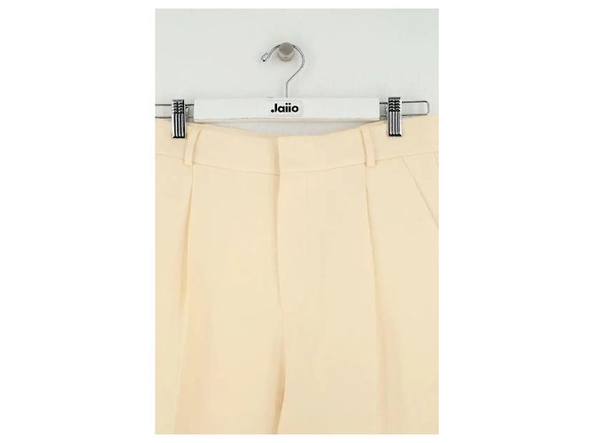 Bermuda Dior in lana ecru - vista 2