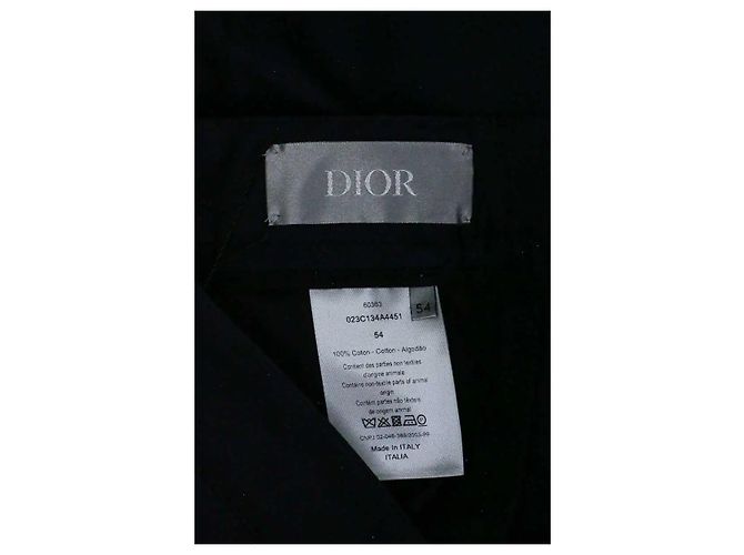 Dior Pantalones rectos azules - vista 5