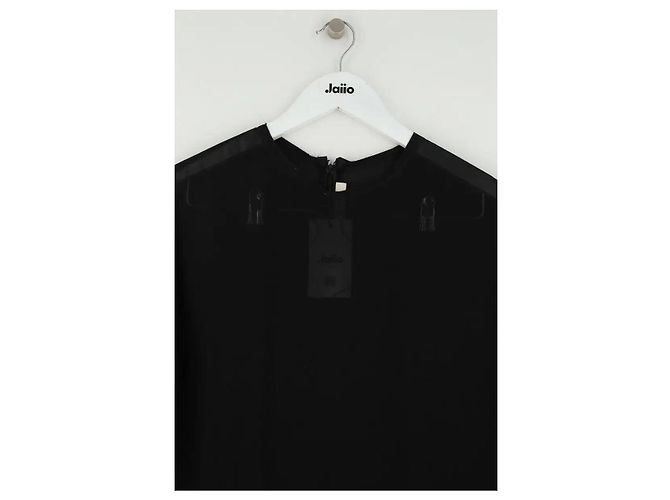 Céline Black Silk Blouse - view 2