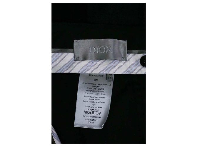 Dior Pantalones rectos azules - vista 5