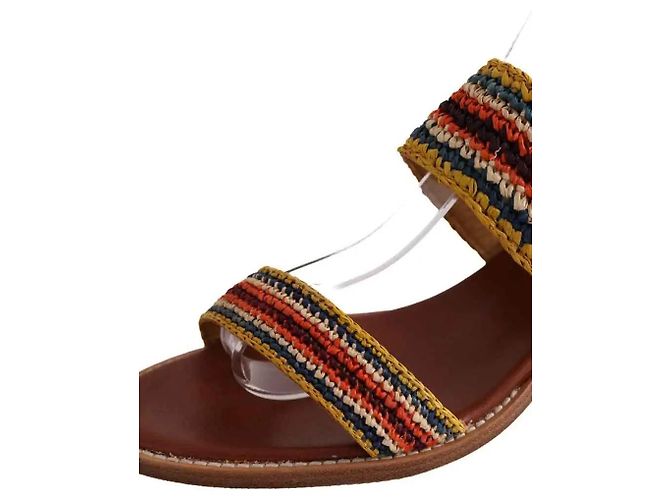 Vanessa Bruno leather multicolor heels - view 4