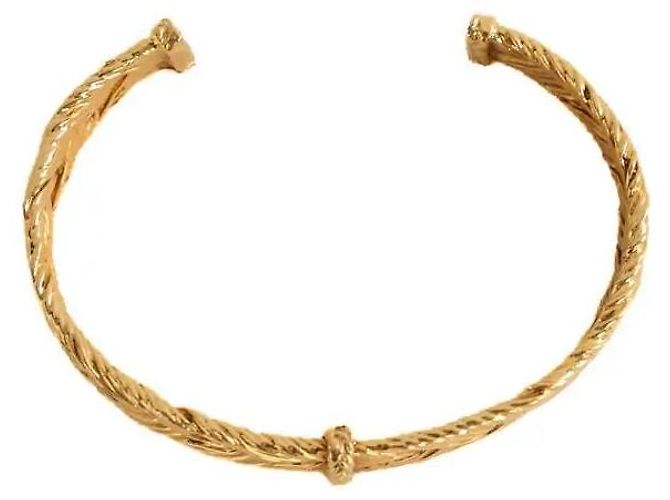 Bracelet Aurelie Bidermann plaqué or - vue 2