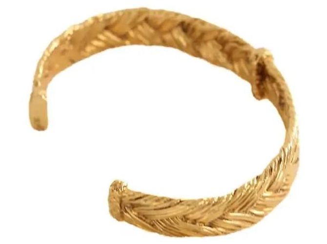 Bracelet Aurelie Bidermann plaqué or - vue 4