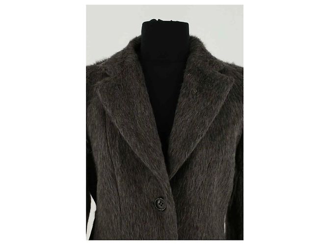 Max Mara Wollmantel Grau - Ansicht 2