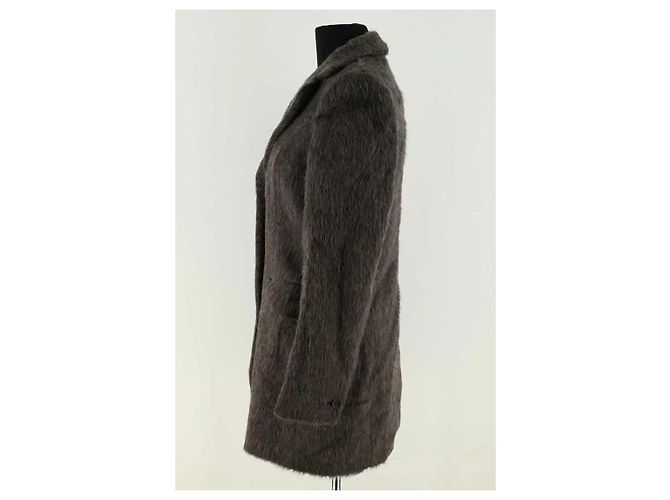 Max Mara Wollmantel Grau - Ansicht 3
