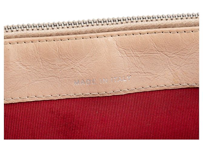 CHANEL - Borsa a tracolla Wallet on chain Gabrielle Chanel in pelle beige e nera - vista 7