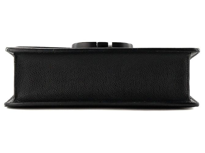 DIOR - Borsa a tracolla 30 Montaigne Dior in pelle martellata edizione so black - vista 4