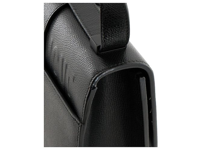 DIOR - Borsa a tracolla 30 Montaigne Dior in pelle martellata edizione so black - vista 6