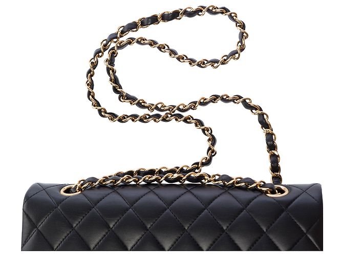 Borsa CHANEL Timeless/Classique in Pelle Nera - 104011 - vista 10
