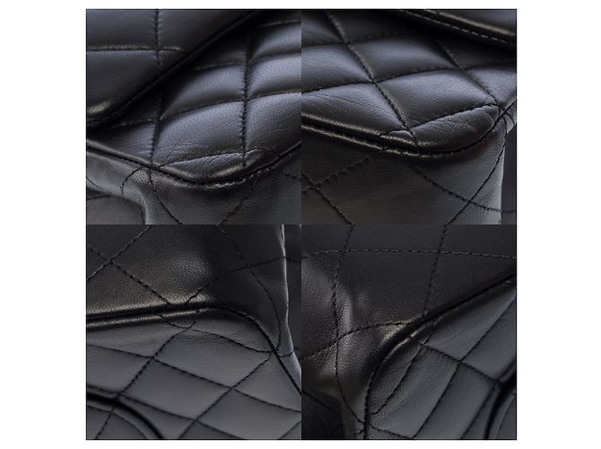 Borsa CHANEL Timeless/Classique in Pelle Nera - 104011 - vista 12
