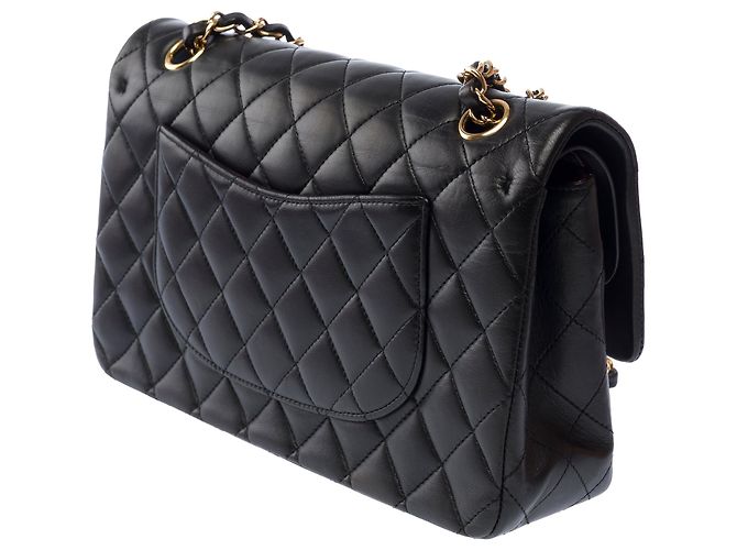 Borsa CHANEL Timeless/Classique in Pelle Nera - 104011 - vista 6