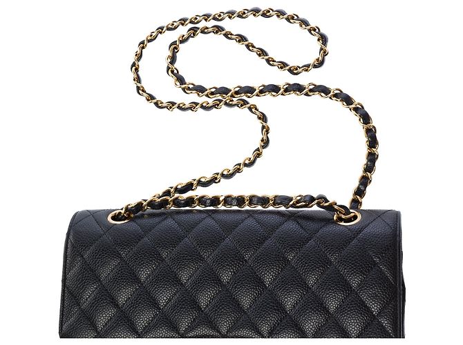 Borsa CHANEL Timeless/Classique in Pelle Nera - 104012 - vista 10