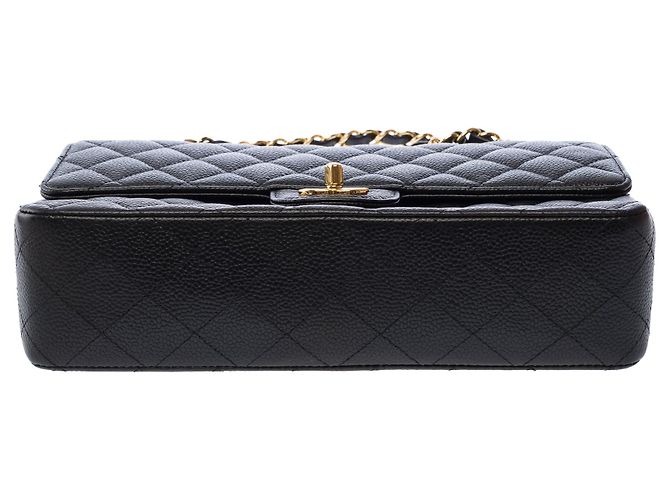 Borsa CHANEL Timeless/Classique in Pelle Nera - 104012 - vista 11