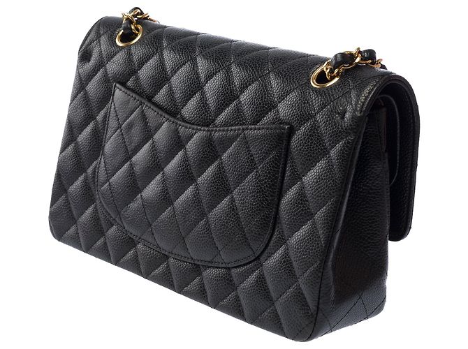 Borsa CHANEL Timeless/Classique in Pelle Nera - 104012 - vista 6
