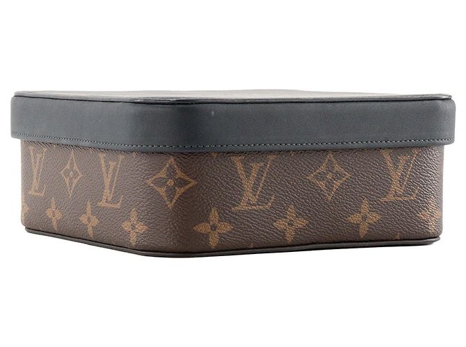 LOUIS VUITTON - Louis Vuitton Camille Box aus Leder und monogrammiertem beschichtetem Canvas - Ansicht 2