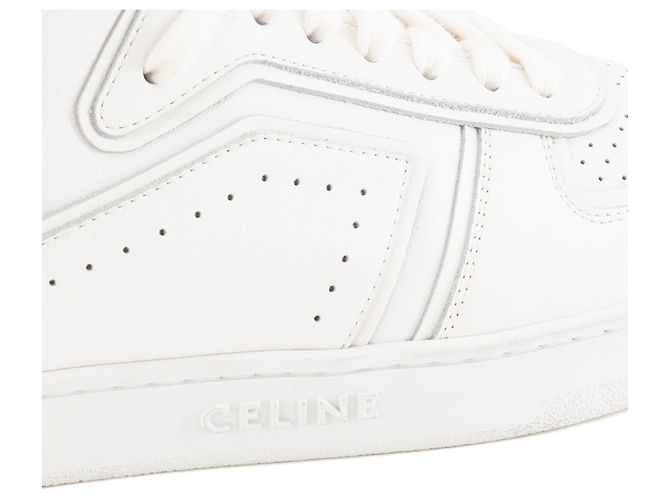 Céline CELINE - Sneakers CT-01 Z Trainer Celine in pelle bianca (T41) - vista 6
