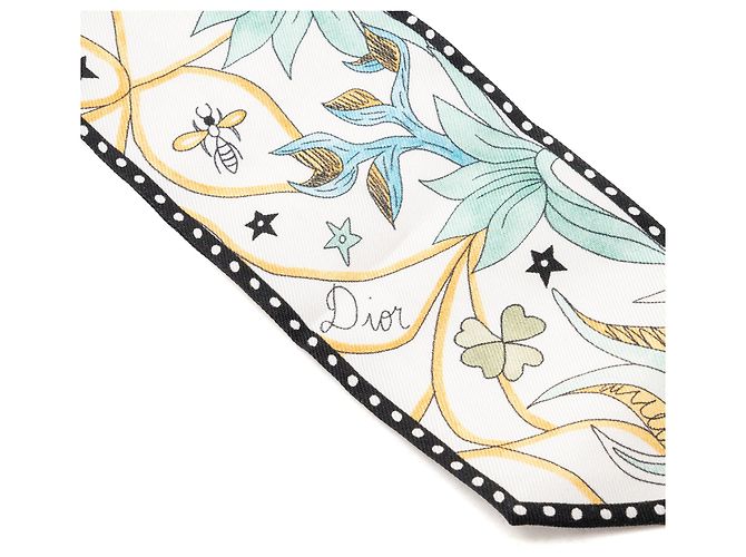 DIOR - Mitzah Dior aus mehrfarbiger Seide - Ansicht 3