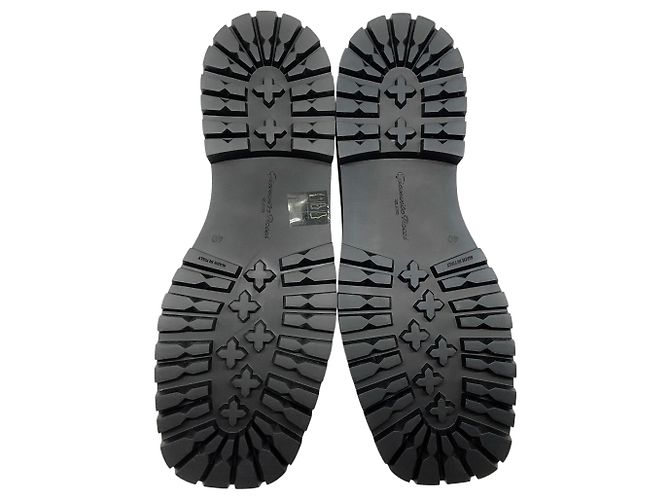 Mocassini Ramsey in pelle nera Gianvito Rossi - vista 10