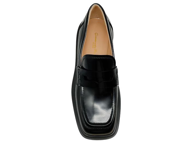 Mocassini Ramsey in pelle nera Gianvito Rossi - vista 4