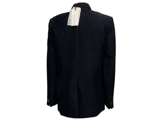Autre Marque Giacca Blazer Classic Essential in velluto a coste Midnight di forte_forte - vista 3