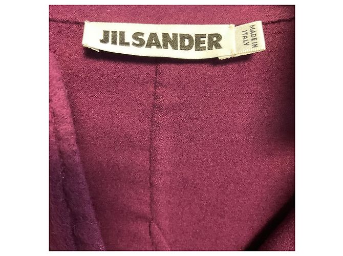 Jil Sander violetter Kaschmir-Blazer mit drei Knöpfen - Ansicht 4