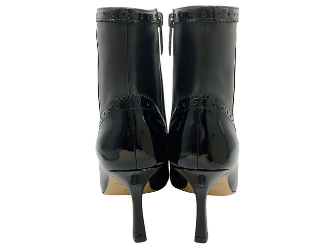 L'Agence Botas Ember de cuero negro / cuero charol - vista 5