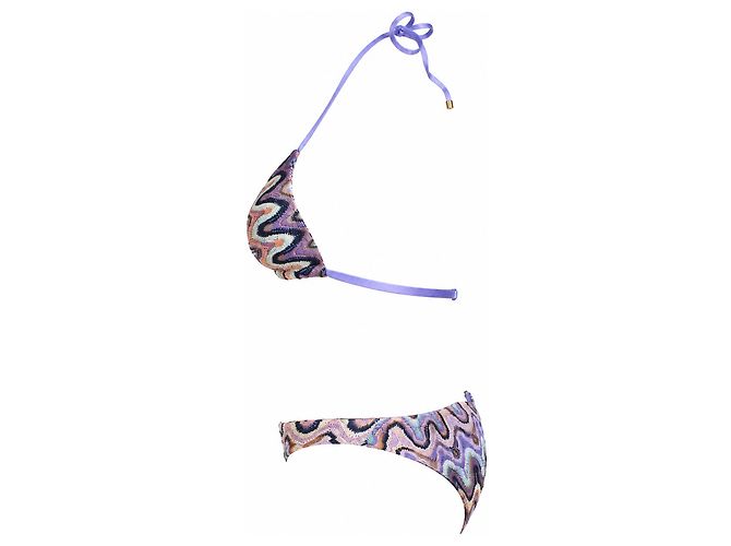 Missoni, Bikini a triangolo multicolore - vista 3