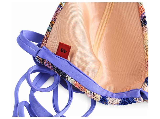 Missoni, Bikini a triangolo multicolore - vista 5