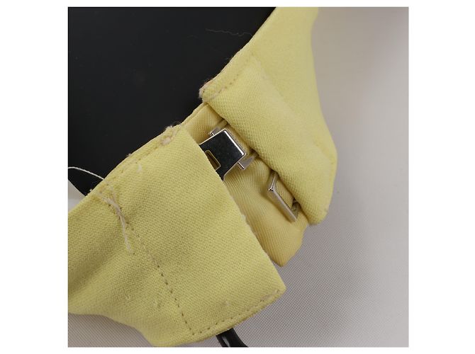 Autre Marque Alessandro Vigilante gelber Blazer mit passendem Bra-Top, Größe 44/40 IT - Ansicht 9