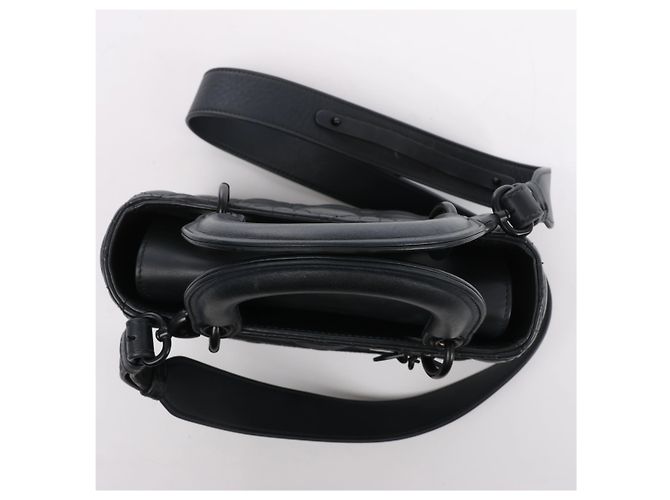Christian Dior Lady Dior Leder 2Way Handtasche in Black - Ansicht 6