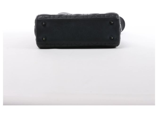 Christian Dior Lady Dior Leder 2Way Handtasche in Black - Ansicht 7