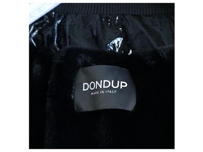 Giacca lucida Dondup in nero, 42 IT - vista 5