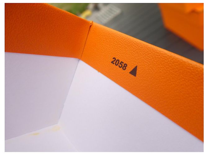 Hermès Orange Packaging Box for Kelly 28 - view 3
