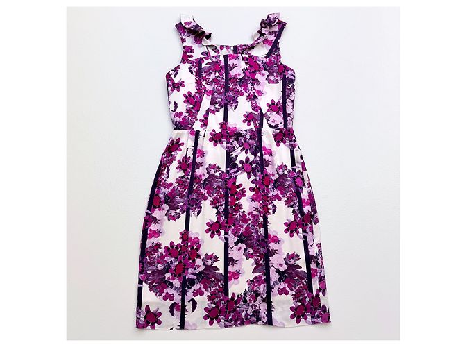 Erdem Seidenkleid mit Blumenprint - Ansicht 4