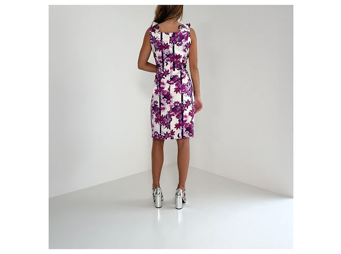 Erdem Seidenkleid mit Blumenprint - Ansicht 9