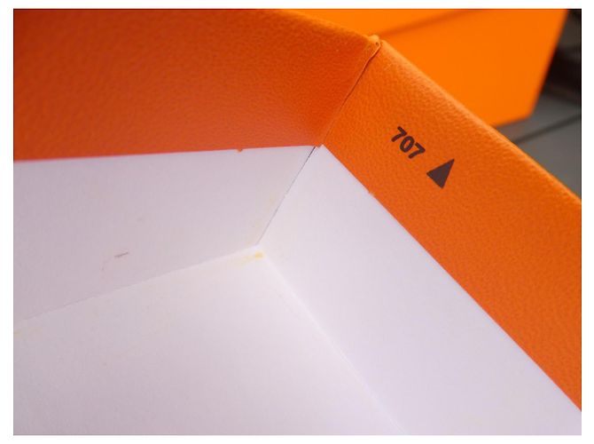 Scatola Hermès Orange per Kelly 25 - vista 3